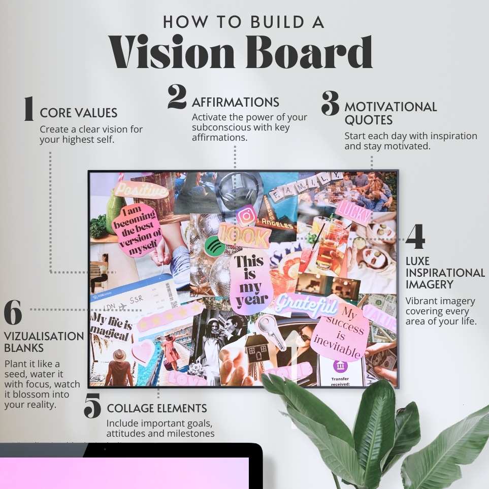 The Ultimate Vision Board Book